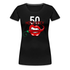 50. Geburtstag Hot & Spicy Geschenk Frauen Premium T-Shirt - Schwarz