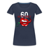 60. Geburtstag Hot & Spicy Geschenk Frauen Premium T-Shirt - Navy