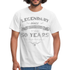 50. Geburtstag Vintage Retro Style Limited Edition Geschenk T-Shirt - weiß