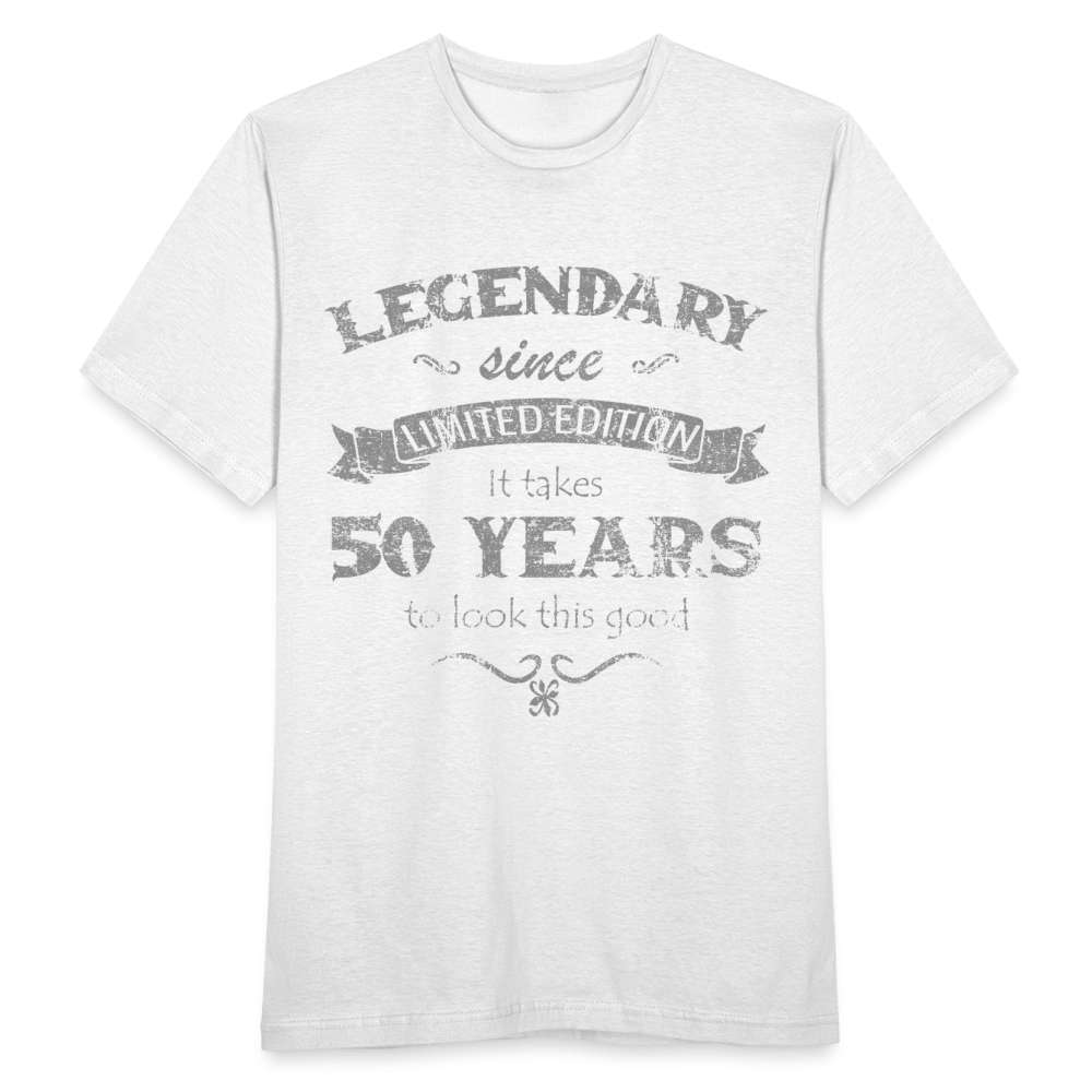 50. Geburtstag Vintage Retro Style Limited Edition Geschenk T-Shirt - weiß