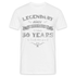 30. Geburtstag Vintage Retro Style Limited Edition Geschenk T-Shirt - weiß