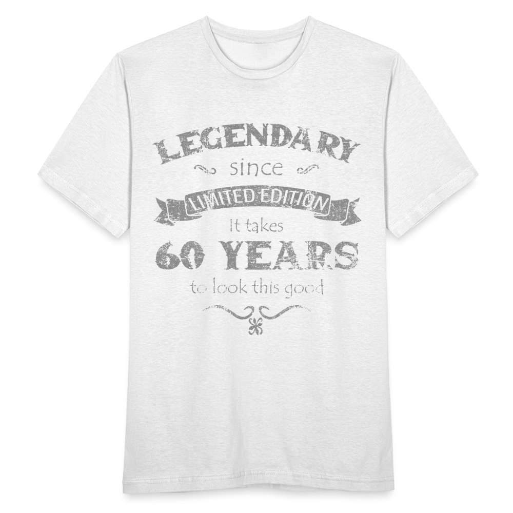 60. Geburtstag Vintage Retro Style Limited Edition Geschenk T-Shirt - weiß