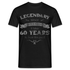 60. Geburtstag Vintage Retro Style Limited Edition Geschenk T-Shirt - Schwarz