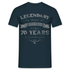 70. Geburtstag Vintage Retro Style Limited Edition Geschenk T-Shirt - Navy