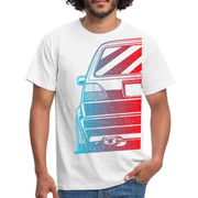 Golf MK2 Shirt Auto Retro Fan T-Shirt - weiß
