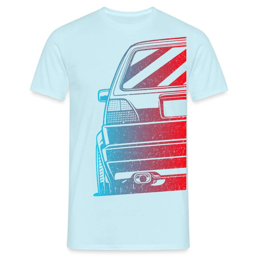 Golf MK2 Shirt Auto Retro Fan T-Shirt - Sky