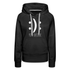 Smiley, Lachen oder Nicht lachen, Du hast die Wahl Lustiger Frauen Premium Hoodie - Schwarz