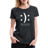 Smiley, Lachen oder Nicht lachen, Du hast die Wahl Lustiges T-Shirt - Schwarz