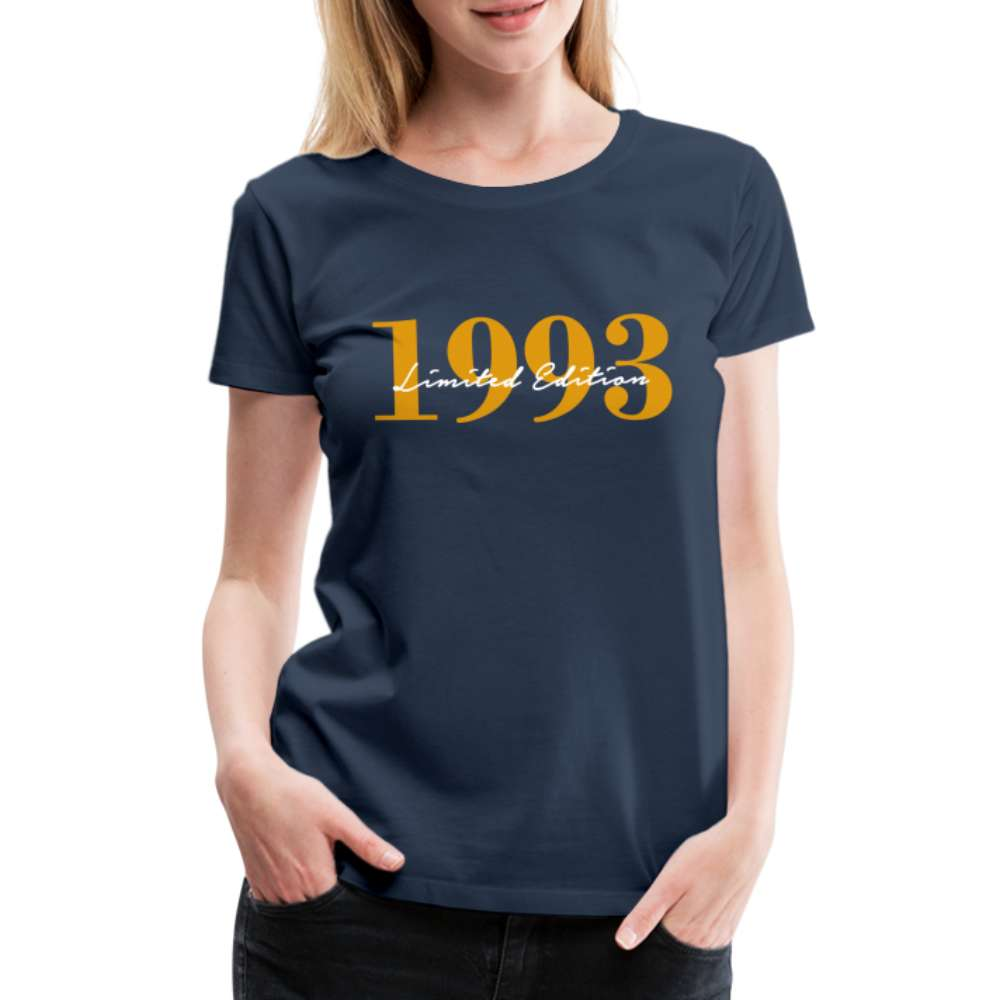 30. Geburtstag - 1993 Limited Edition - Frauen Geschenk T-Shirt - Navy