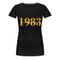 40. Geburtstag - 1983 Limited Edition - Frauen Geschenk T-Shirt - Schwarz