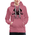 Fauler Hund - Mops - Lustiger Frauen Premium Hoodie - Malve