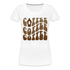 Kaffee Liebhaber Shirt Retro Boho Style Premium T-Shirt - weiß