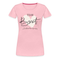 JGA Braut Shirt | Hochzeit Geschenk Frauen Premium T-Shirt - Hellrosa