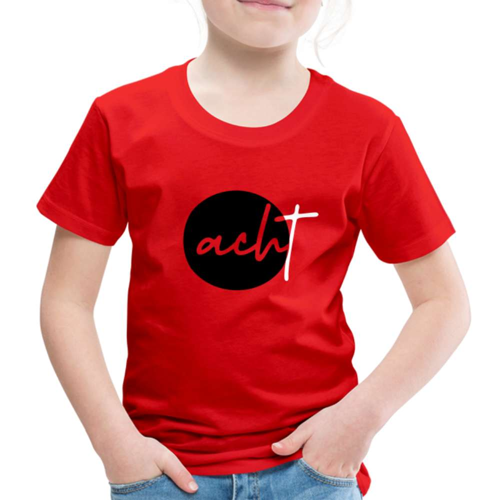 8. Kinder Geburtstag Geschenk Premium T-Shirt - Rot