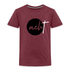 8. Kinder Geburtstag Geschenk Premium T-Shirt - Bordeauxrot meliert