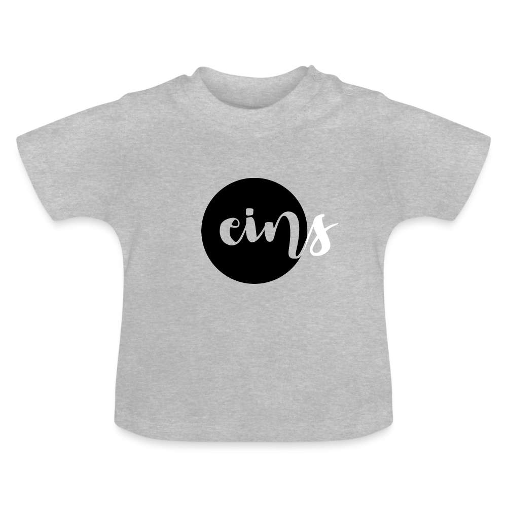 1. Kinder Geburtstag Baby Geschenk T-Shirt - Grau meliert