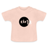 1. Kinder Geburtstag Baby Geschenk T-Shirt - Kristallrosa