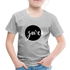 2. Kinder Geburtstag Kinder Geschenk Premium T-Shirt - Grau meliert
