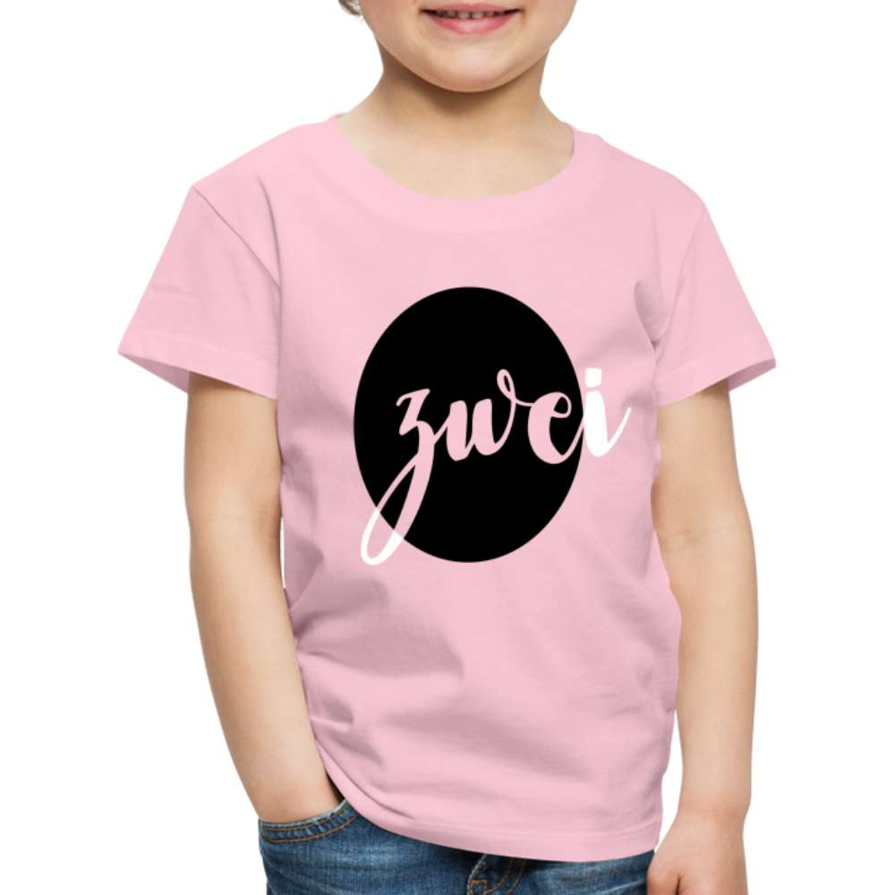 2. Kinder Geburtstag Kinder Geschenk Premium T-Shirt - Hellrosa