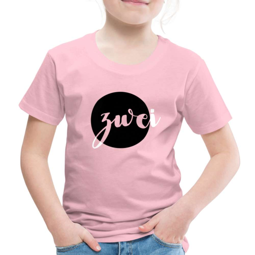 2. Kinder Geburtstag Kinder Geschenk Premium T-Shirt - Hellrosa