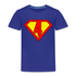 4. Geburtstag - Super Baby Comic Style Geschenk Kinder Premium T-Shirt - Königsblau