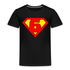 6. Geburtstag - Super Baby Comic Style Geschenk Kinder Premium T-Shirt - Schwarz