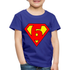6. Geburtstag - Super Baby Comic Style Geschenk Kinder Premium T-Shirt - Königsblau