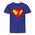 7. Geburtstag - Super Baby Comic Style Geschenk Kinder Premium T-Shirt - Königsblau