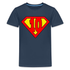 10. Geburtstag - Super Baby Comic Style Geschenk Teenager Premium T-Shirt - Navy