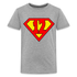 12. Geburtstag - Super Baby Comic Style Geschenk Teenager Premium T-Shirt - Grau meliert