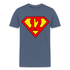 12. Geburtstag - Super Baby Comic Style Geschenk Teenager Premium T-Shirt - Blau meliert