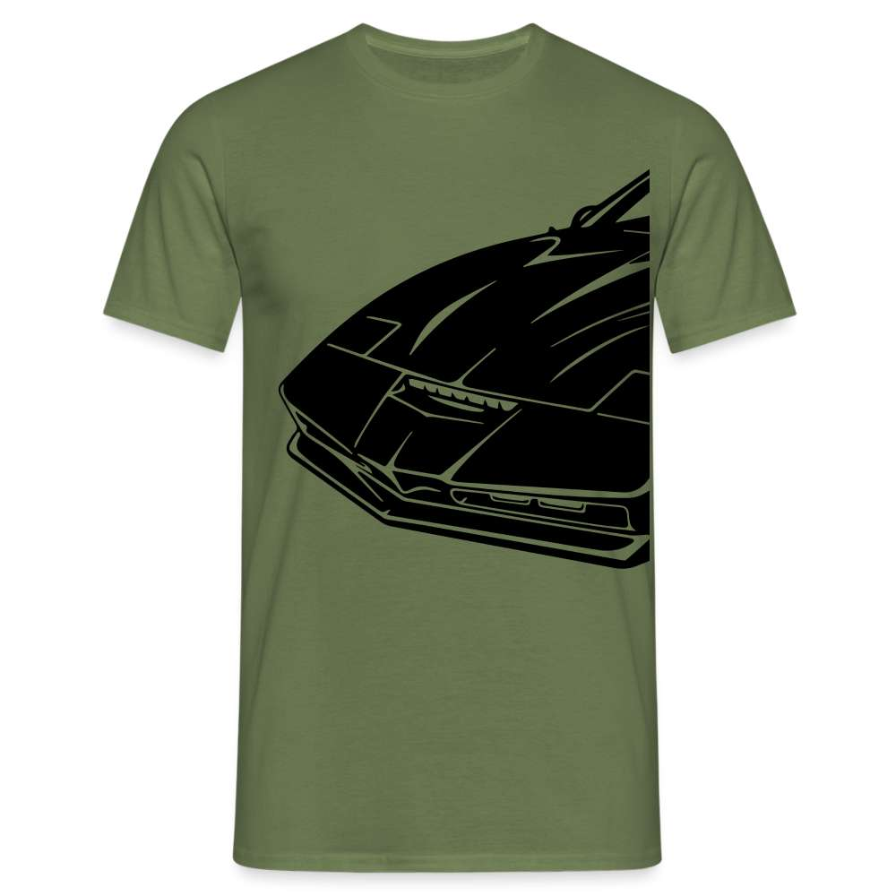 80er Retro Kult Auto Geschenk T-Shirt für 80's Serien Fans - Militärgrün