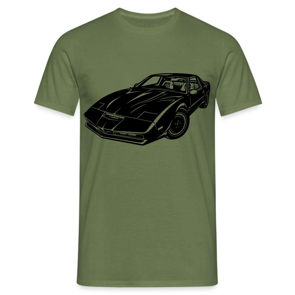 80er Retro Kult Auto Geschenk T-Shirt für 80's Serien Fans - Militärgrün