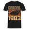40. Geburtstag Geschenk Shirt 1983 Retro TV Geschenkidee T-Shirt - Schwarz