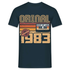 40. Geburtstag Geschenk Shirt 1983 Retro Limited Edition Geschenkidee T-Shirt - Navy