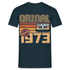 50. Geburtstag Geschenk Shirt 1973 Retro Limited Edition Geschenkidee T-Shirt - Navy