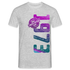 50. Geburtstag Retro Style 1973 Limited Edition Geschenk T-Shirt - Grau meliert