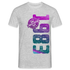 40. Geburtstag Retro Style 1983 Limited Edition Geschenk T-Shirt - Grau meliert