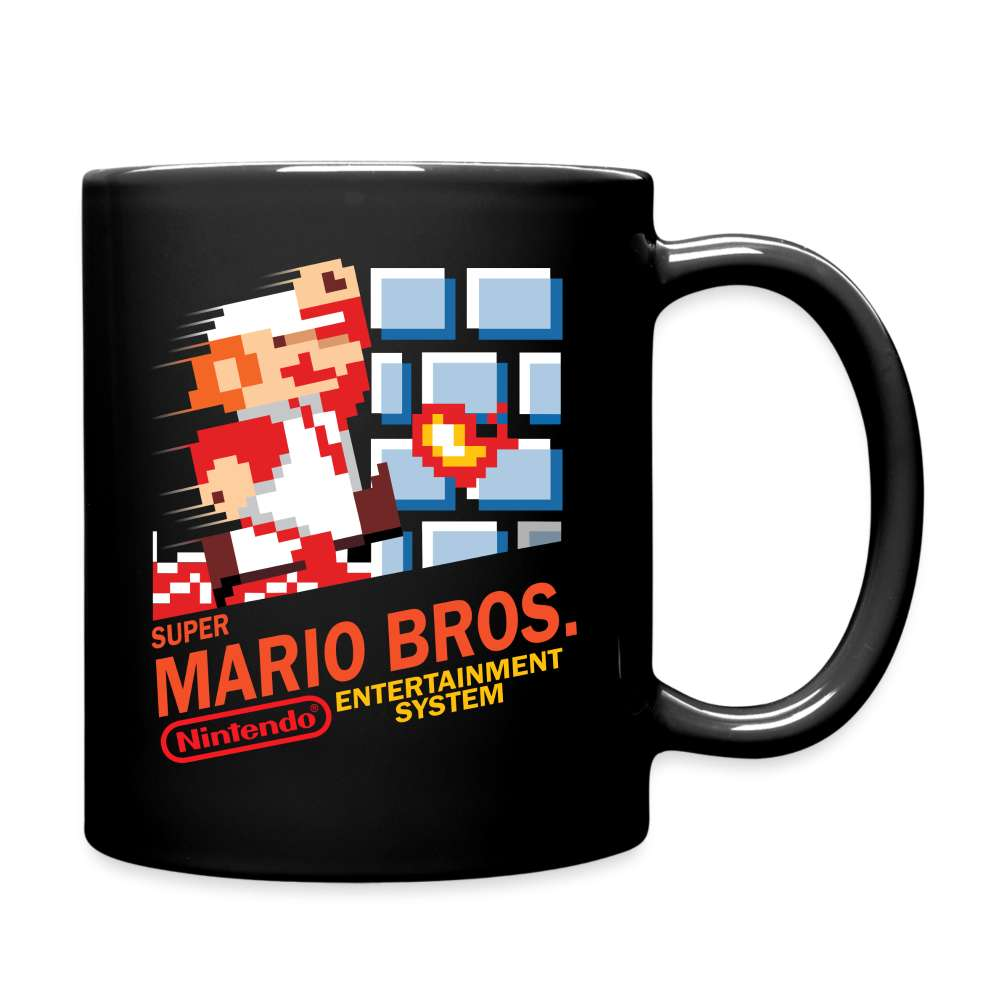 80er Retro Gaming 8-Bit Gaming Kaffee Tasse - Schwarz