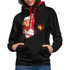 Retro Gaming Hoodie 80s Style - Vintage Gamer Hoodie - Schwarz/Rot