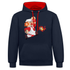 Retro Gaming Hoodie 80s Style - Vintage Gamer Hoodie - Navy/Rot