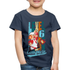 6. Geburtstag Retro Gamer Style Level 6 Complete Geschenk Kinder T-Shirt - Navy