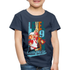 9. Geburtstag Retro Gamer Style Level 9 Complete Geschenk Kinder T-Shirt - Navy