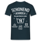 70. Geburtstags T-Shirt Schonend Behandeln - Das gute Stück is schon 70 Lustiges Geschenk Shirt - Navy