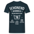 70. Geburtstags T-Shirt Schonend Behandeln - Das gute Stück is schon 70 Lustiges Geschenk Shirt - Navy