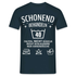 40. Geburtstag - Schonend behandeln - Lustiges Geschenk T-Shirt - Navy