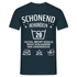 20. Geburtstag - Schonend behandeln - Lustiges Geschenk T-Shirt - Navy