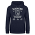 20. Geburtstag - Schonend behandeln - Lustiger Damen Geschenk Hoodie - Navy