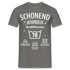 70. Geburtstag Schonend behandeln der Lappen ist schon 70 Geschenk Shirt - Graphit