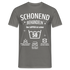 50. Geburtstag Schonend behandeln der Lappen ist schon 50 Geschenk Shirt - Graphit